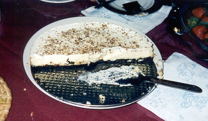 chocolate bottom cheesecake